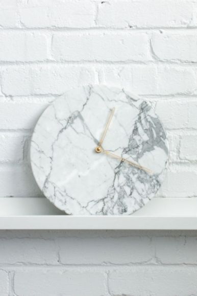 marble clock fall 2016 interior design
